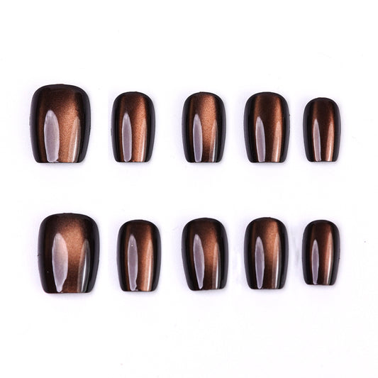 Simple Elegance Rome Natural Press-On Nails – Handcrafted & Durable Fake Nails for a Natural Look