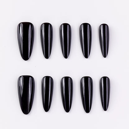 Simple Elegance London Long Press-On Nails – Handcrafted Durable Fake Nails for Elegant Look